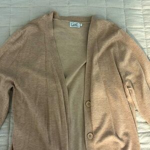 Cozy Tan Cardigan!